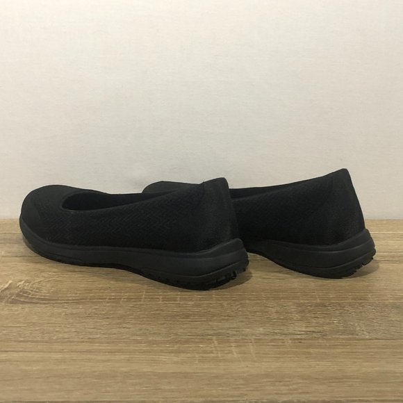 Safe T Step Comfort Womens Size 8 Black Oil & Slip Resistant Non-Marking Shoes - Picture 3 of 11